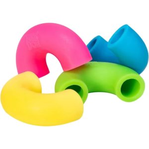 NeeDoh Mac ??N?? Squeeze ?C 4 Squishy Noodles ?C Assorted